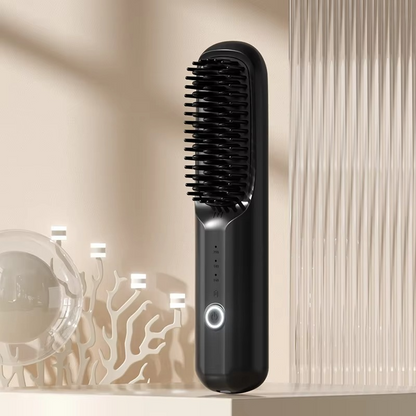 Easy Glide USB Ceramic Hair Straightener Comb