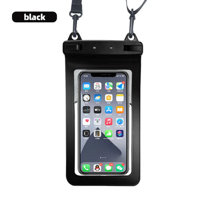 Waterproof Phone Pouch with Clear View Screen Protector