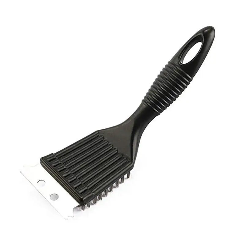 Premium 3-in-1 BBQ Brush with Stainless Steel Bristles