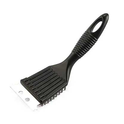 Premium 3-in-1 BBQ Brush with Stainless Steel Bristles