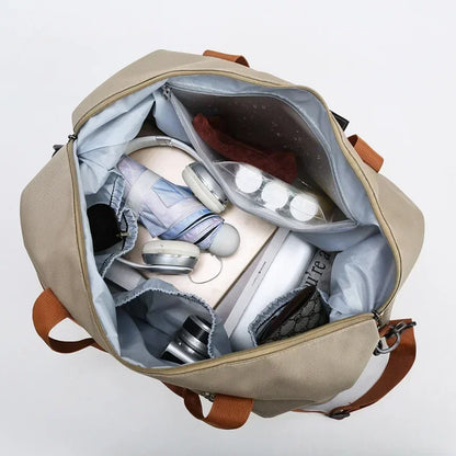 Waterproof Gym Tote Bag for Women with Wet Dry Pockets