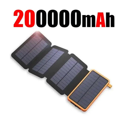 Portable Solar Power Bank 20000mAh Emergency Charger