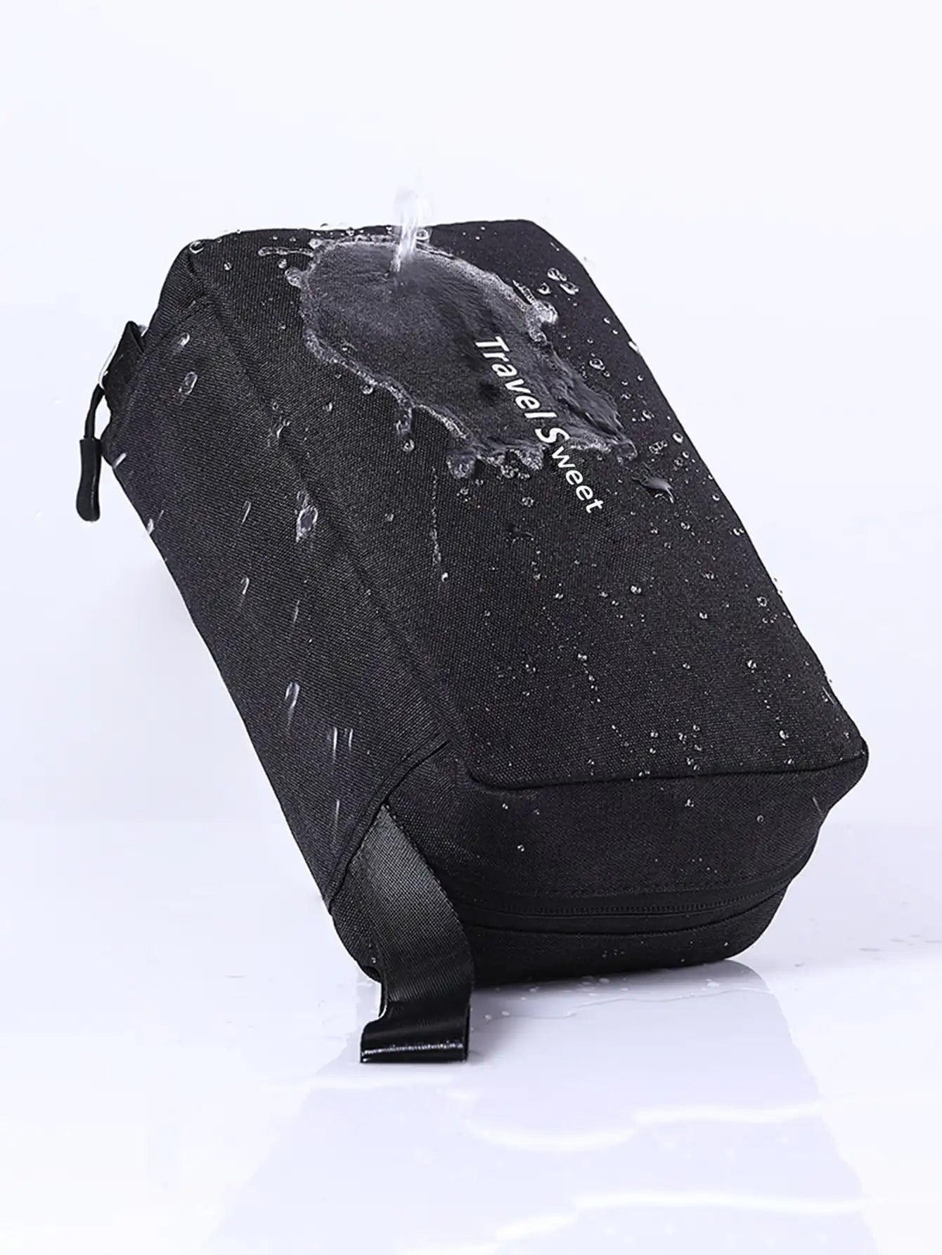 Compact Travel Toiletry Bag with Wet Dry Separator