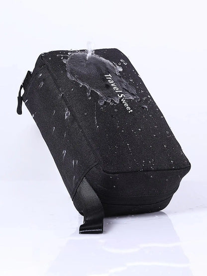 Compact Travel Toiletry Bag with Wet Dry Separator