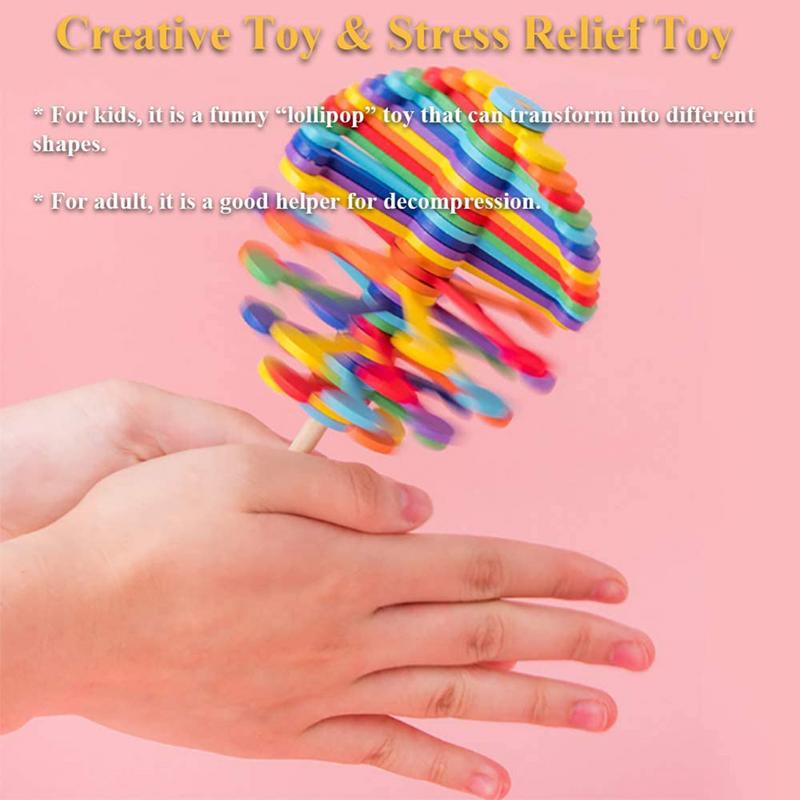 Colorful Spiral Fidget Stress Relief Toy