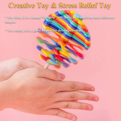 Colorful Spiral Fidget Stress Relief Toy