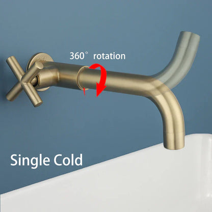 Stylish Wall Mount Faucet with Modern Waterfall Style