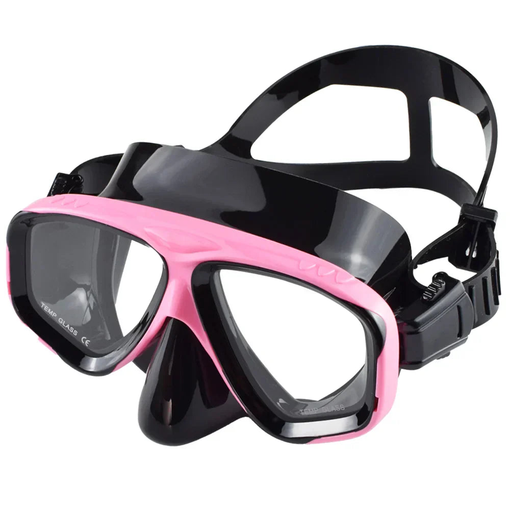 Clear Vision Diving Mask with Snorkel Set
