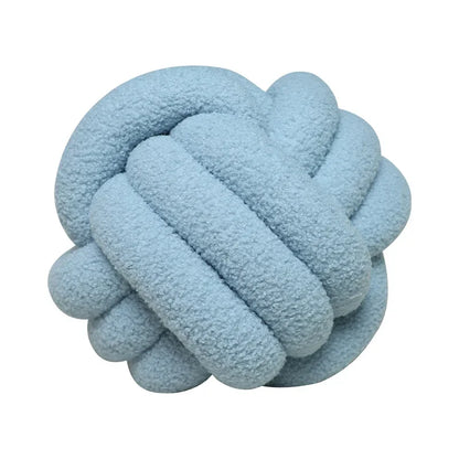 Textured Rope Knot Decor Pillow