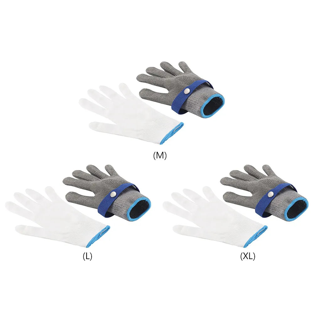 Durable Steel Mesh Safety Gloves