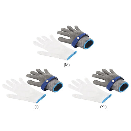 Durable Steel Mesh Safety Gloves