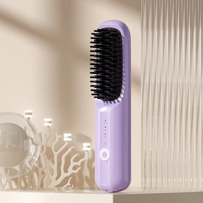 Easy Glide USB Ceramic Hair Straightener Comb