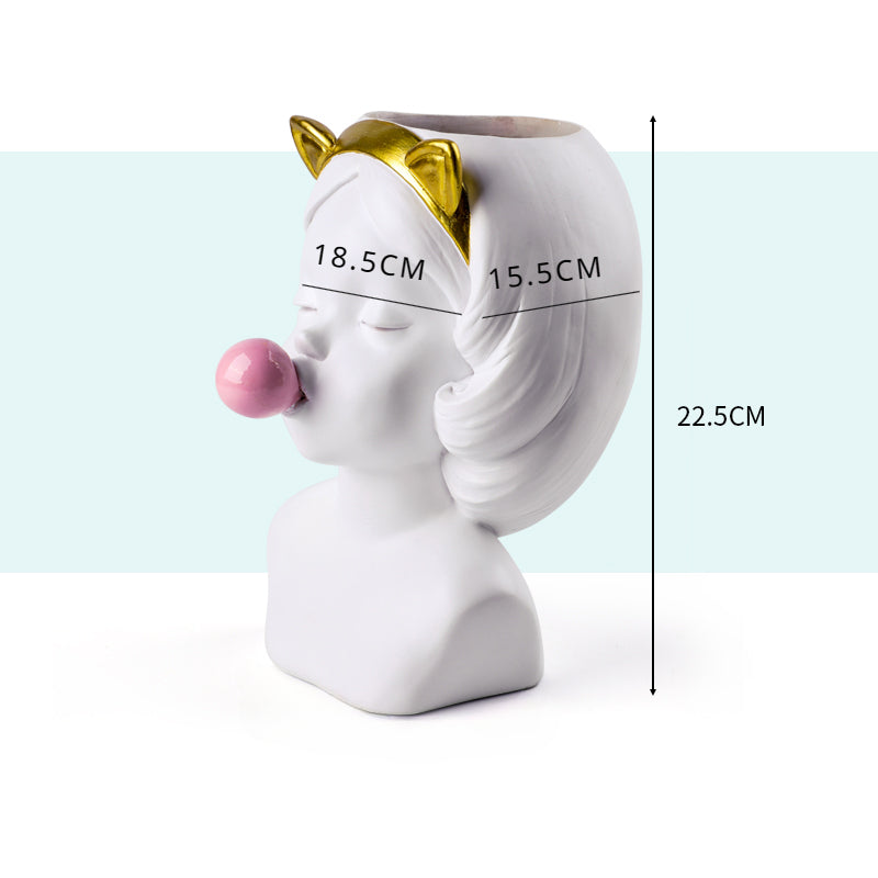 Small Porcelain Decorative Vase
