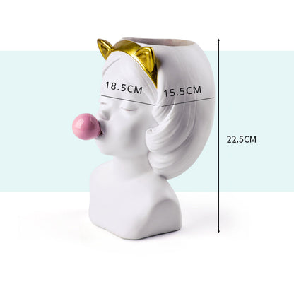 Small Porcelain Decorative Vase