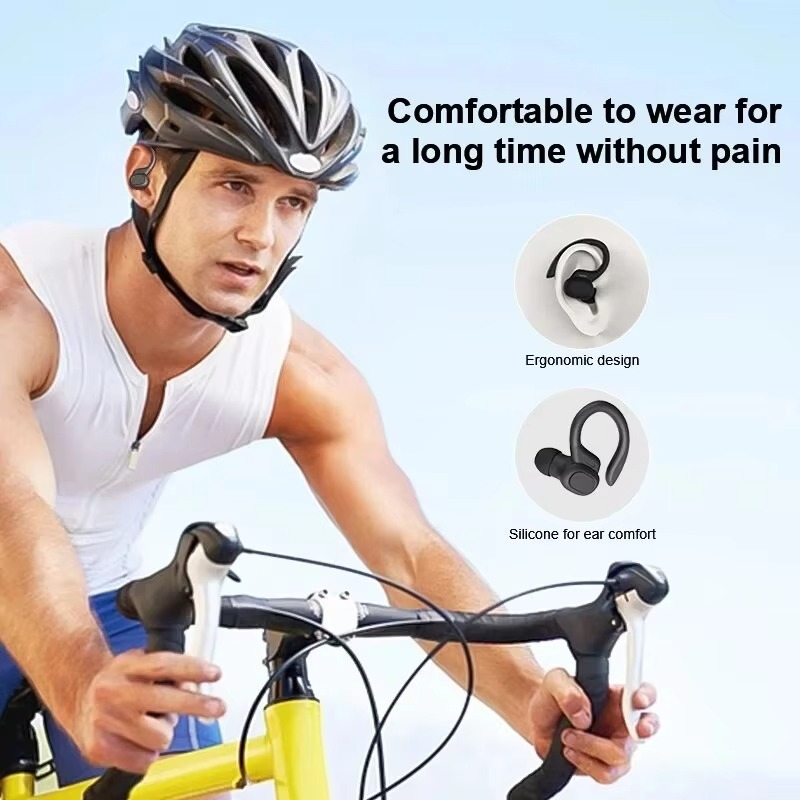 Wireless Sport Earbuds with Microphone and HiFi Sound