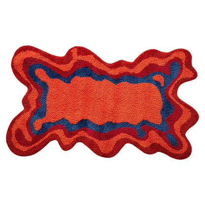 Vintage Style Woven Area Rug