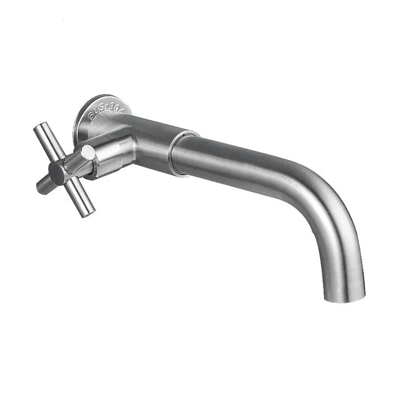 Stylish Wall Mount Faucet with Modern Waterfall Style