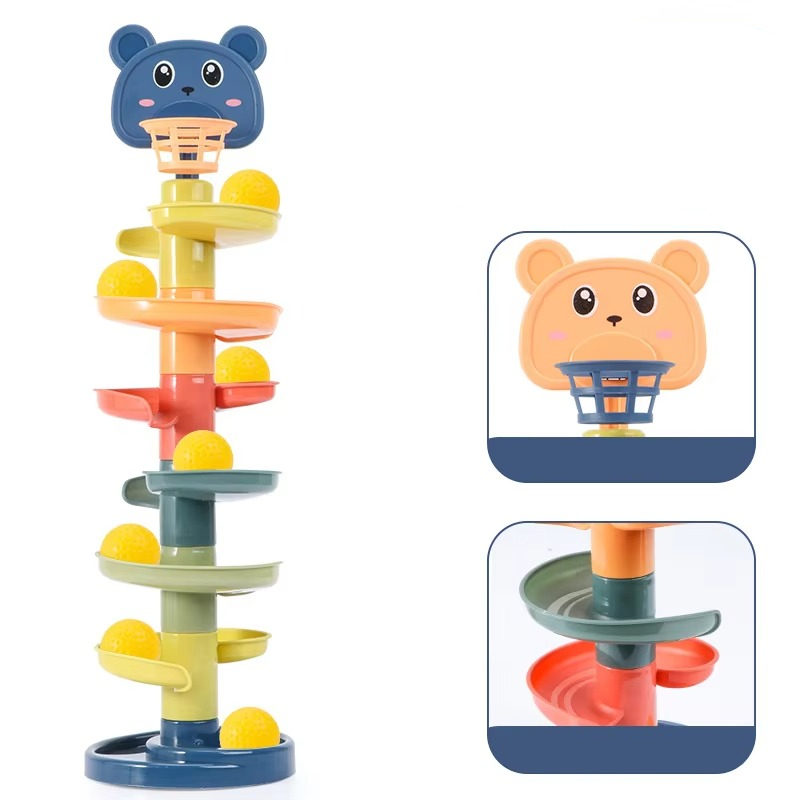 Colorful Rolling Ball Baby Sensory Toy