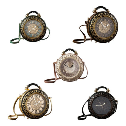 Unique Retro Style Clock Purse Bag