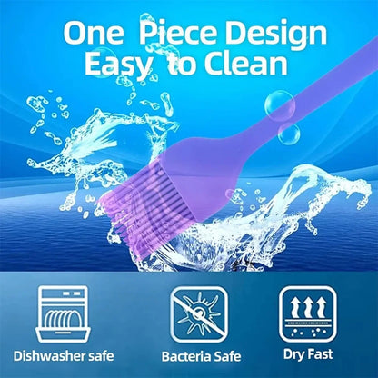 Non Stick BBQ Grill Brush Silicone Basting Tool
