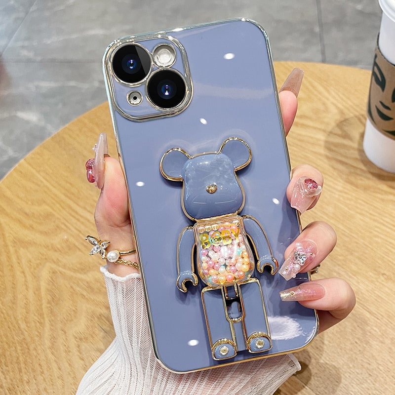 Fun Bear Design Phone Cover