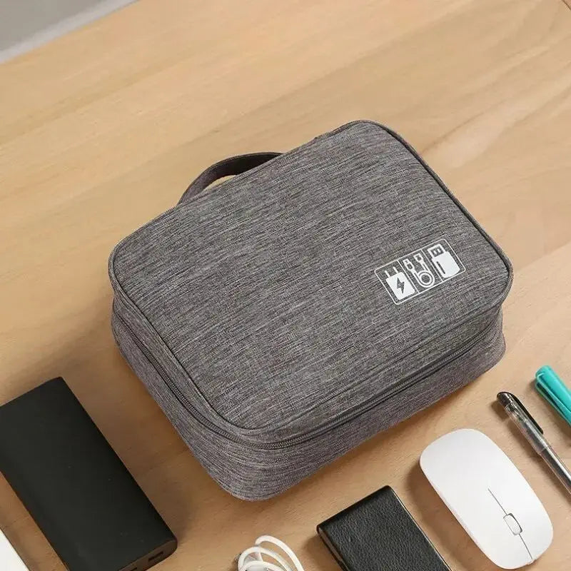 Premium Travel Cable Organizer Bag Waterproof Storage