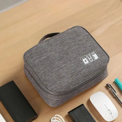 Premium Travel Cable Organizer Bag Waterproof Storage