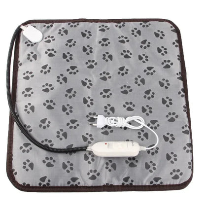 Warm Pet Heating Pad with Timer & Waterproof Design