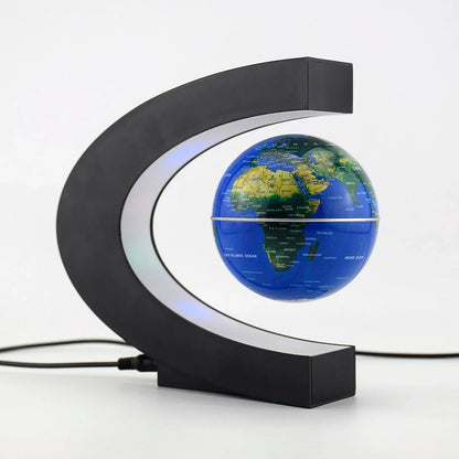 Glowing Globe Lamp with Floating Motion Effect