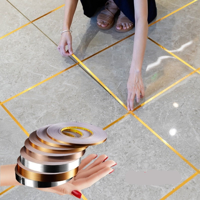 Self Adhesive Floor Tile Gap Seal Strip - Befez