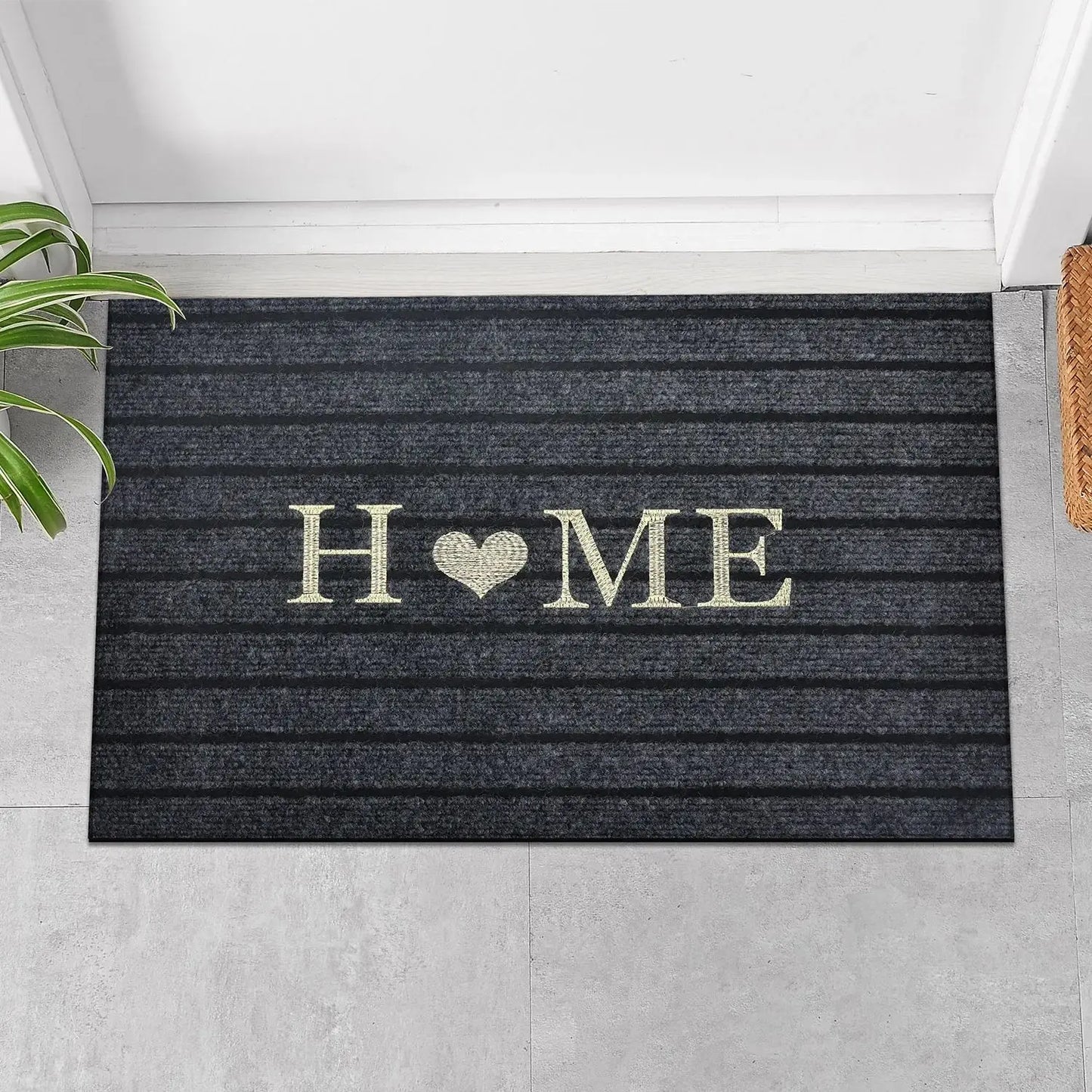 Simple Personalized Rubber Door Mat