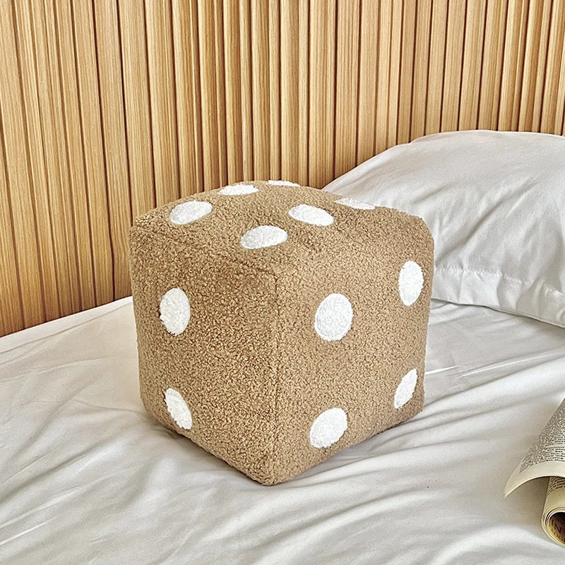 Soft Dice Shaped Pillow