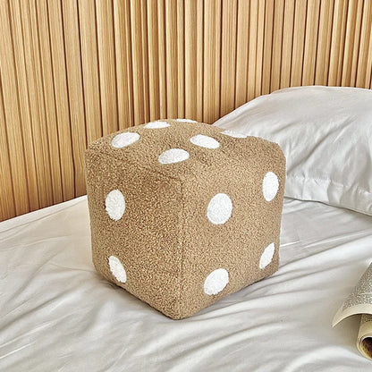 Soft Dice Shaped Pillow