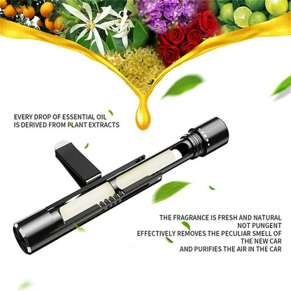 Fresh Car Air Fragrance Clip with Essential Oils