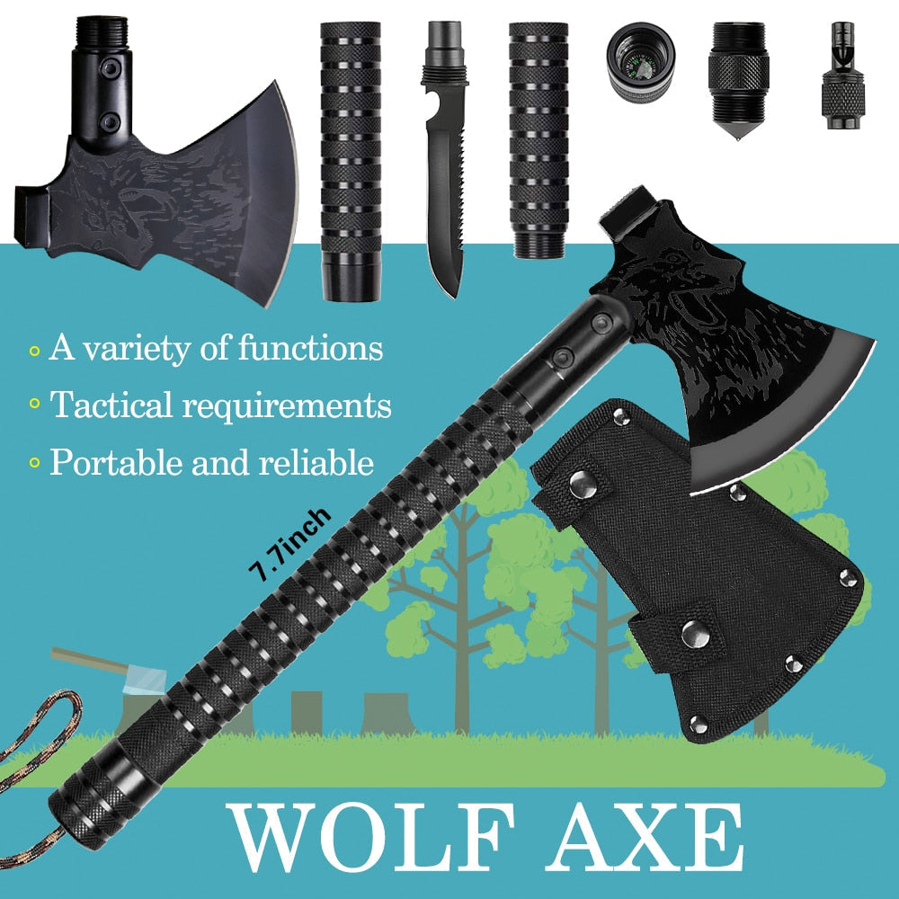 Portable Compact Folding Camp Axe