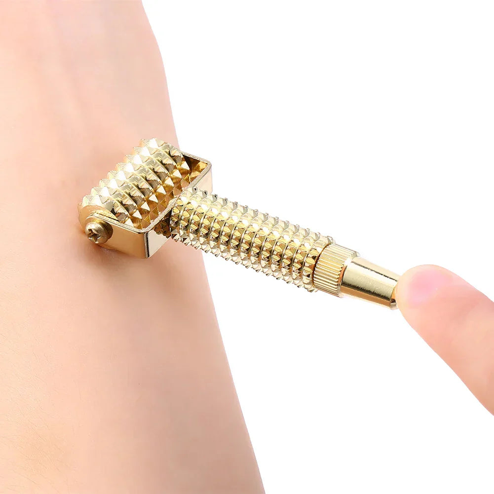 Compact Copper Massage Roller Tool