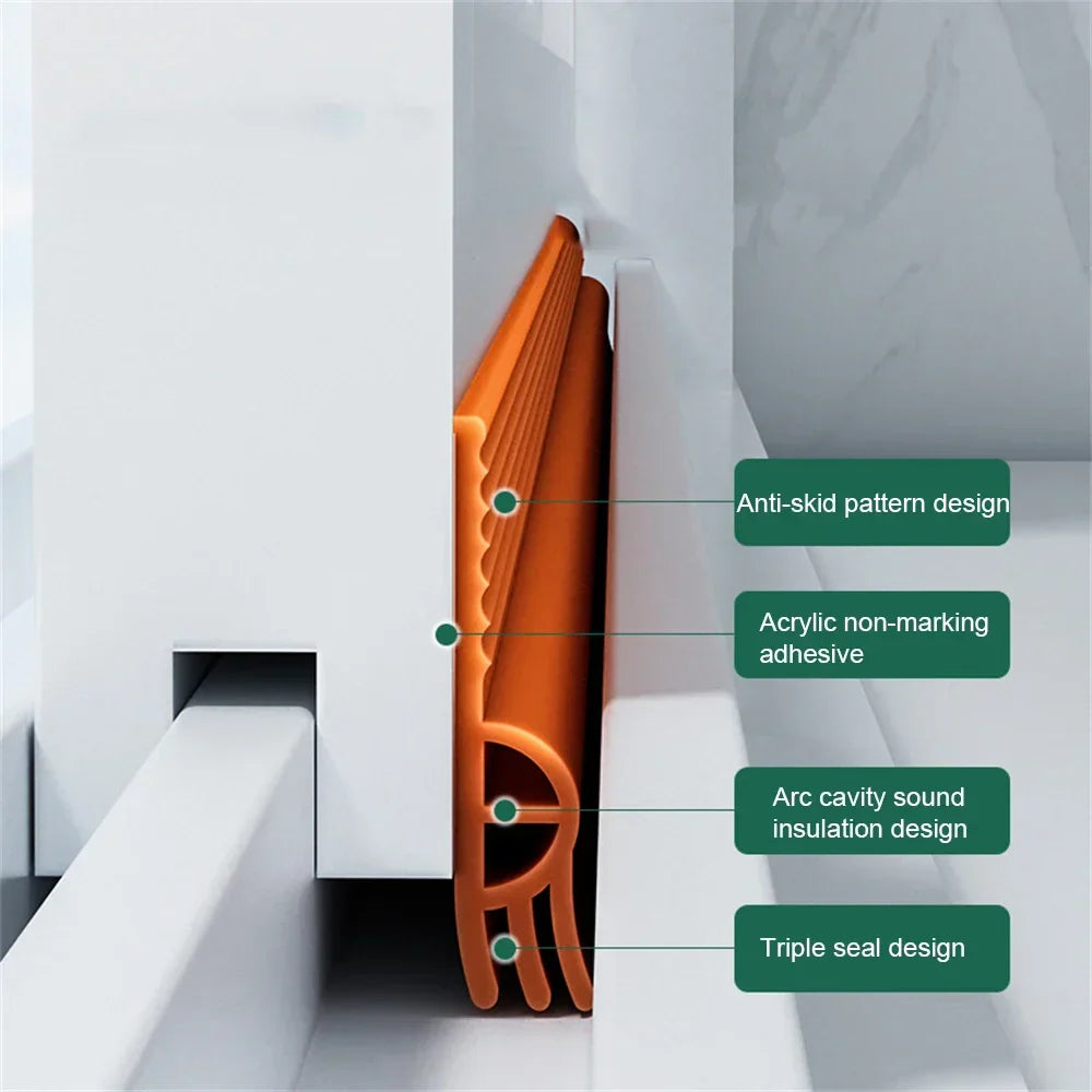 Acoustic Door Seal Strip | Waterproof Draft Stopper