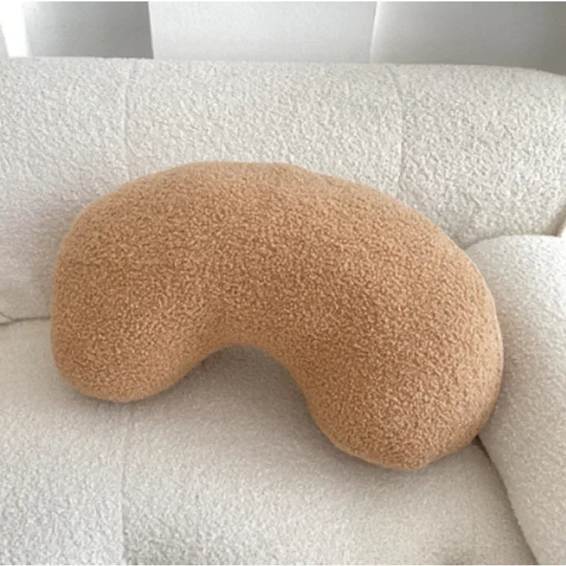 Soft Abstract Throw Pillow