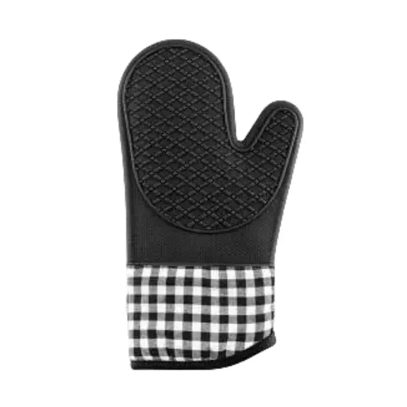 Heat Resistant Silicone Oven Gloves for Cooking & Grilling