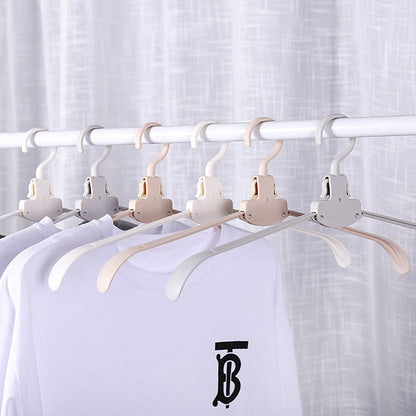 Space Saving Collapsible Wide Closet Hanger