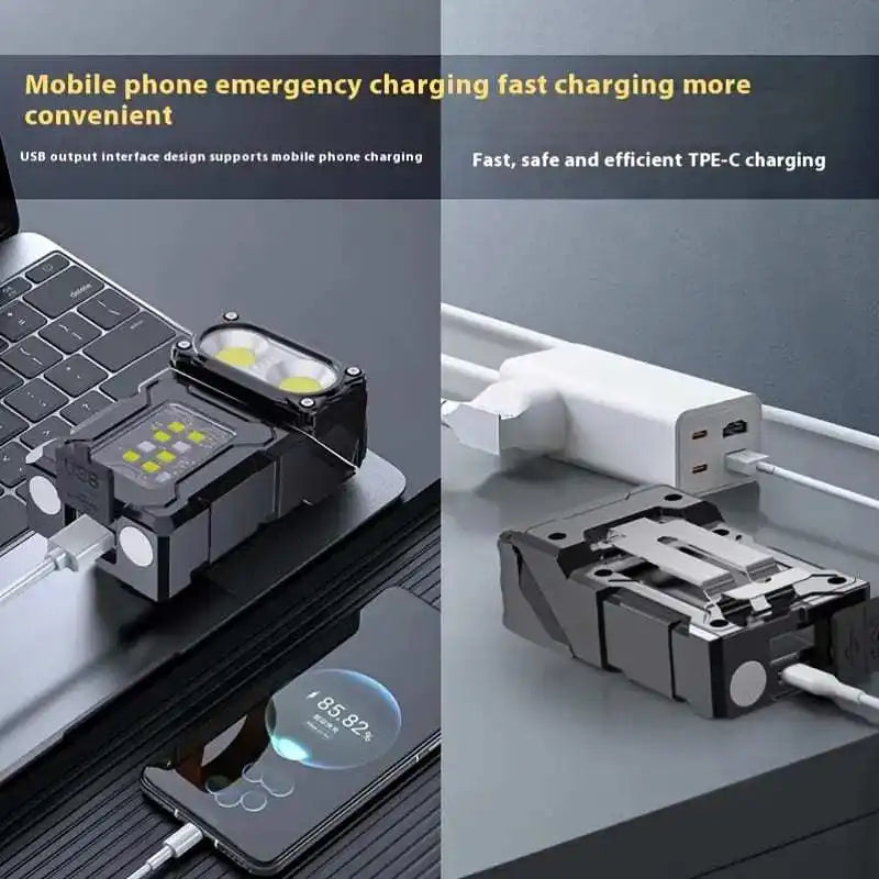 Compact USB LED Worklight with Magnetic Base