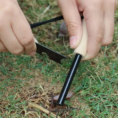 Portable Magnesium Fire Starter Kit