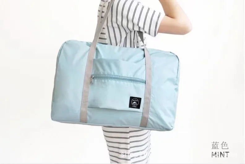 Compact Foldable Travel Duffel Bag Waterproof & Spacious