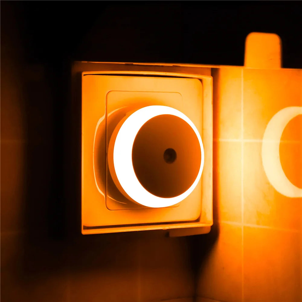 Smart LED Night Light with Auto Dimmer and Sensor