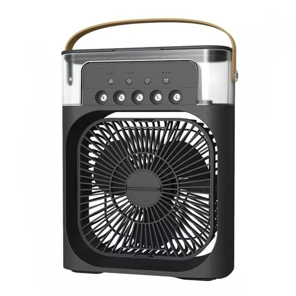 Compact Air Cooler with 3-Speed Fan and Humidifier