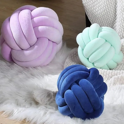 Soft Velvet Knot Pillow