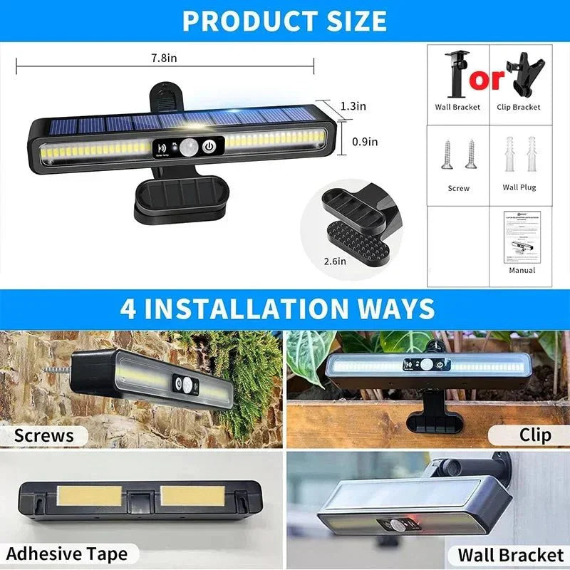 Bright Solar Powered Night Lamp