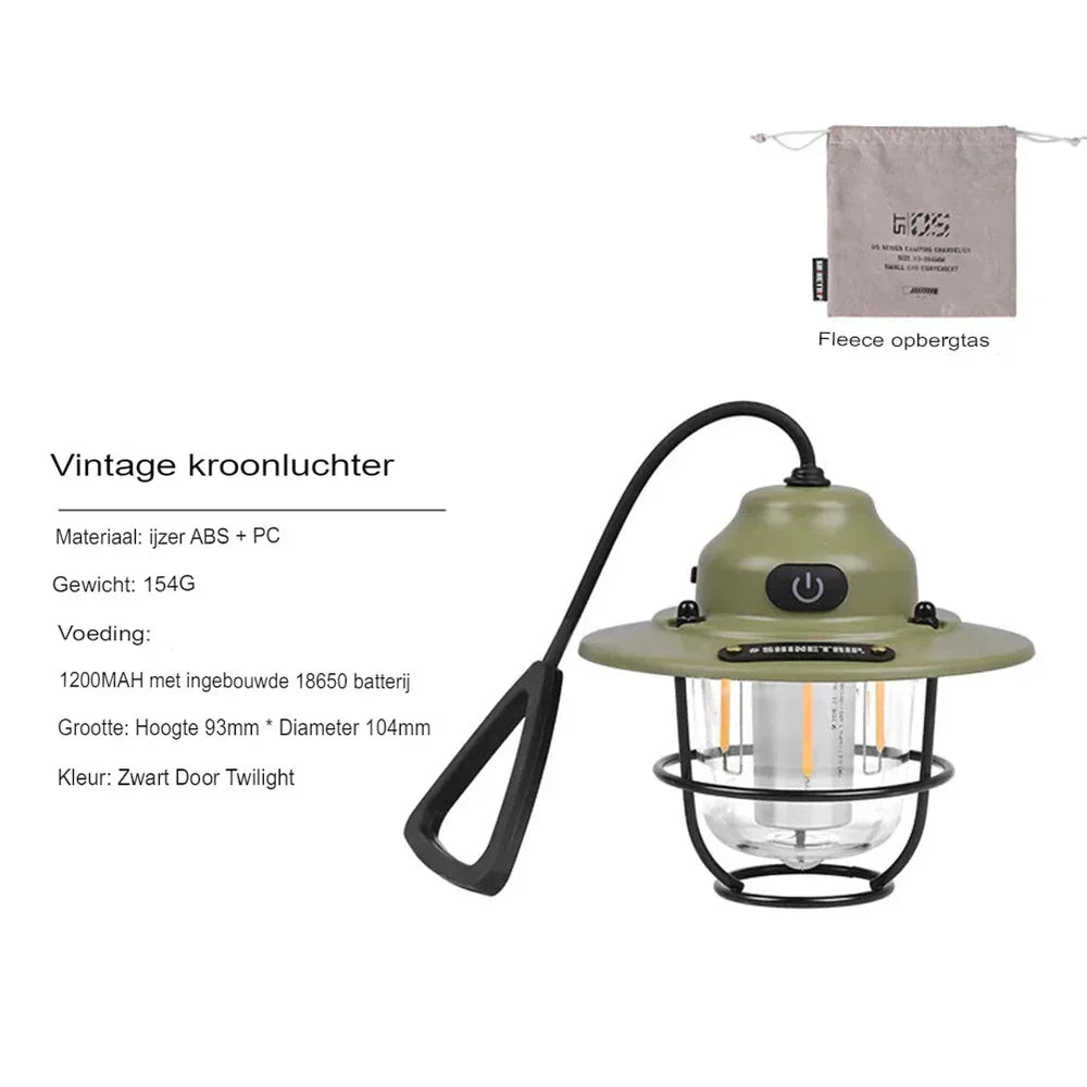 Portable Rechargeable Camping LED Light