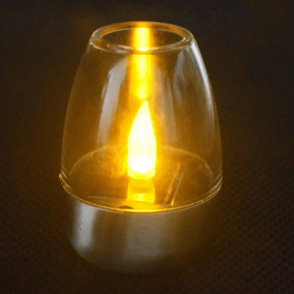 Outdoor Solar Powered LED Candle Lamp