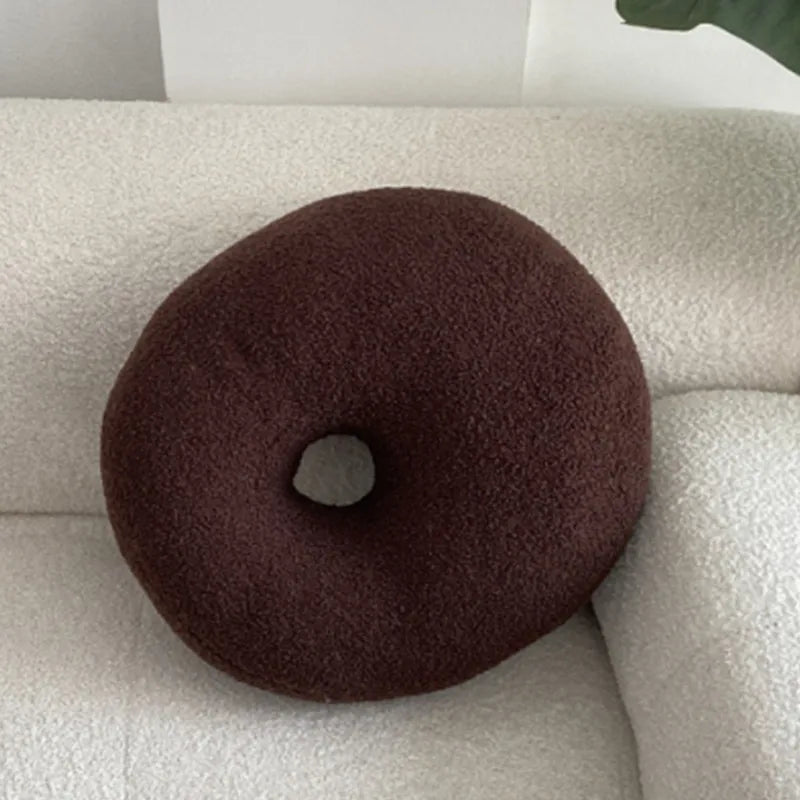 Soft Abstract Throw Pillow